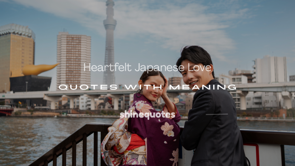 quotes in japanese about love