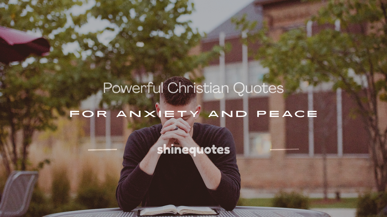 christian quotes for anxiety