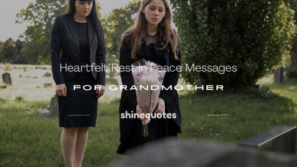 rest in peace messages for grandmother
